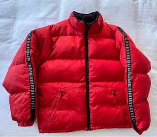 Chaqueta Puffer Supreme XL Roja