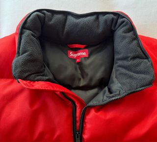 Chaqueta Puffer Supreme XL Roja