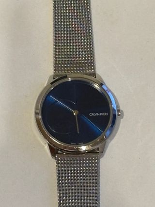 Reloj Calvin Klein K3M221 Swiss Made Azul