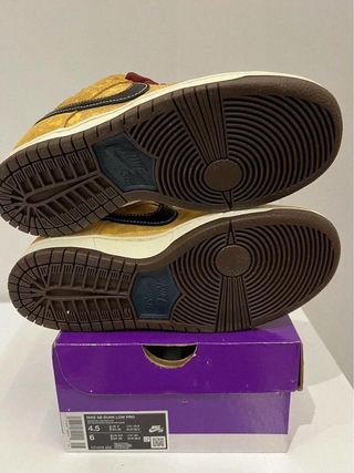 Nike SB Dunk Low Pro Celestial Gold Black 36.5