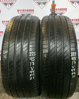 225 45 17 V MICHELIN RUEDA AL 90% VIDA UTIL