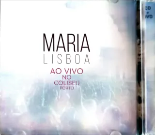 CD+DVD Maria Lisboa Ao Vivo no Coliseu Porto