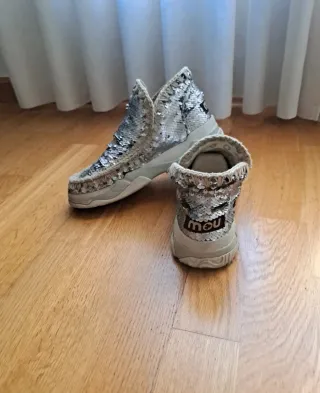 Botines Mou Talla 39 Lentejuelas