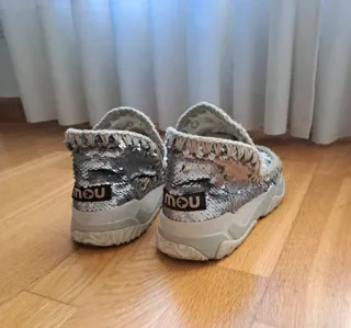 Botines Mou Talla 39 Lentejuelas