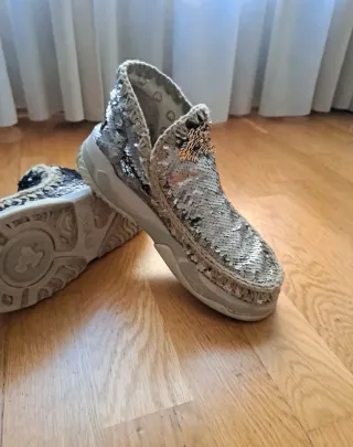 Botines Mou Talla 39 Lentejuelas