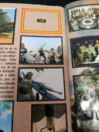 Álbum Star Wars Casi Completo