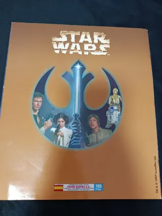 Álbum Star Wars Casi Completo