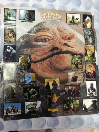 Álbum Star Wars Casi Completo