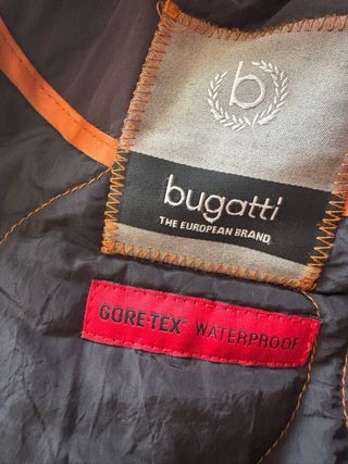 Chaqueta Bugatti Hombre Marrón Gore-Tex