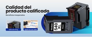 2 Cartuchos Tinta 540XL Negro PG-540XL