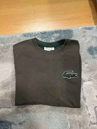 Camisola Lacoste Verde Oliva Tamanho M