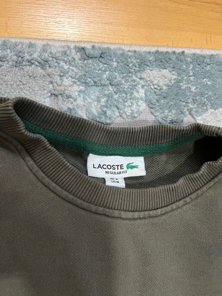 Camisola Lacoste Verde Oliva Tamanho M