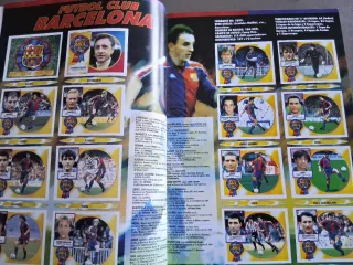 Álbum Cromos Liga Fútbol 94/95 Salvat Facsimil