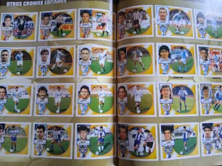 Álbum Cromos Liga Fútbol 94/95 Salvat Facsimil