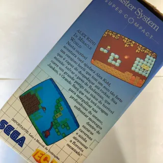 SEGA TECTOY MASTER SYSTEM SUPER COMPACT ALEX KIDD