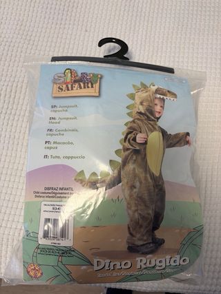 Disfraz Dinosaurio Infantil 3-4 años
