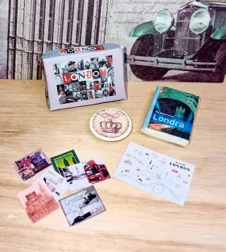 Casa Bambole scatola souvenir da Londra