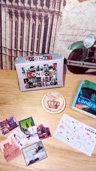 Casa Bambole scatola souvenir da Londra