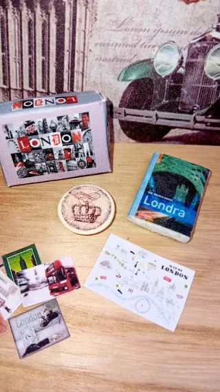 Casa Bambole scatola souvenir da Londra