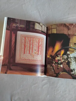 Libro 100 Cross-stitch Gifts from Nature