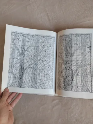 Libro 100 Cross-stitch Gifts from Nature