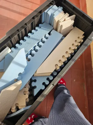 2 Alfombras puzzle acolchada para bebés LUBABYMATS