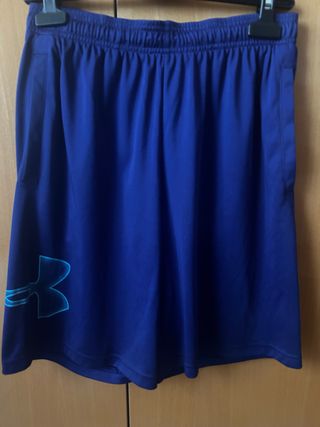 Pantalón corto deportivo Under Armour azul