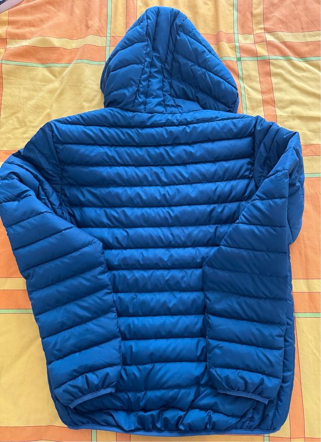 Plumón azul marino talla M