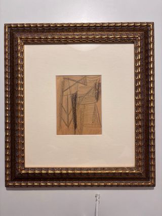 Marco Antiguo Siglo XX Dorado