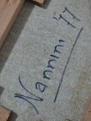 Coppia quadri olio su tela