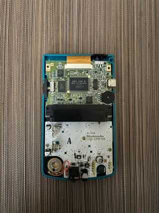 Consola Game Boy Color Turquesa + 5 Juegos