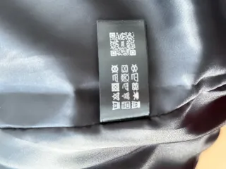 Cazadora plumífera Zara Negra XL