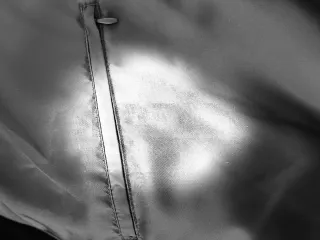 Cazadora plumífera Zara Negra XL