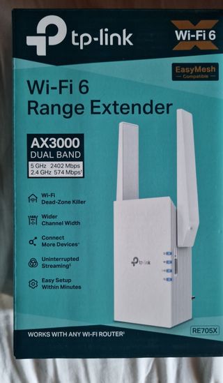 Repetidor Wi-Fi 6 AX3000 TP-Link