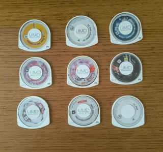 Lote 9 Juegos PSP UMD