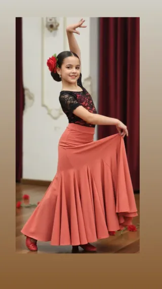 Falda Flamenco Ensayo Talla Única