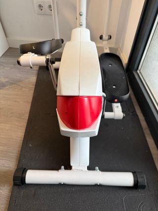 Bicicleta Elíptica Fitness Blanca