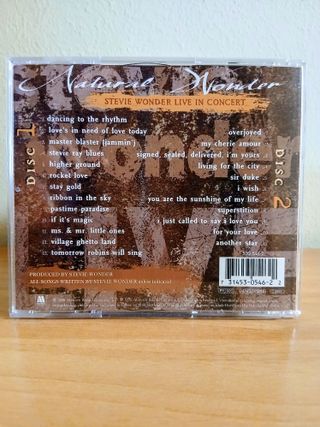 CD Stevie Wonder - Natural Wonder