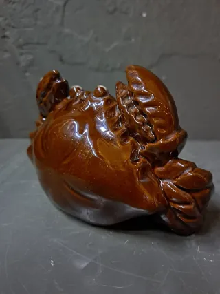 Cenicero de cerámica vintage