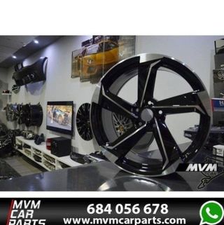 Llantas 20 Audi A7 look RS7 Negra AU028