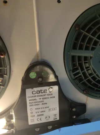 Campana Extractora Cata