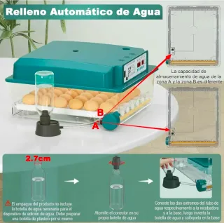 Incubadora Automática Transparente