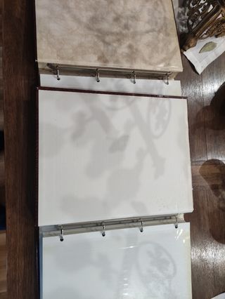 Álbunes de fotos color marrón