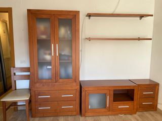 Muebles salón comedor madera