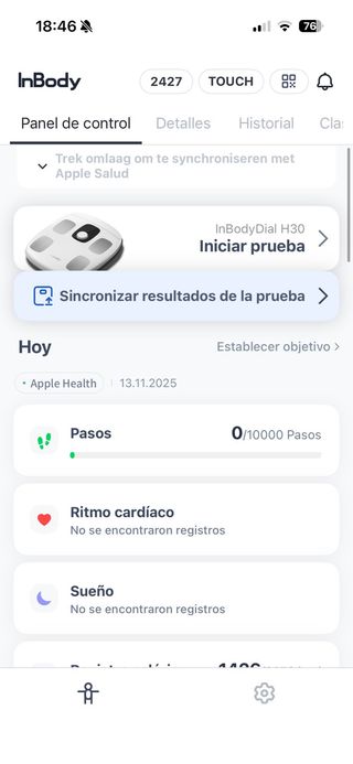 Báscula Profesional InBody DIAL H30