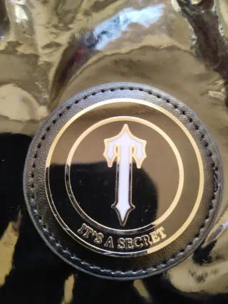 Abrigo Trapstar Negro Brillante Nuevo