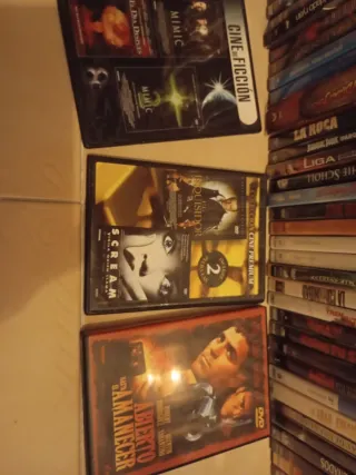 Lote Películas DVD Acción, Terror, Ciencia Ficción