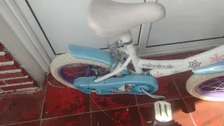 Bicicleta Infantil 14 Frozen Lila