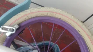 Bicicleta Infantil 14 Frozen Lila