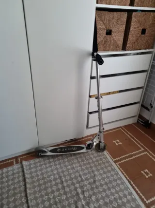Patinete Micro Scooter Plata